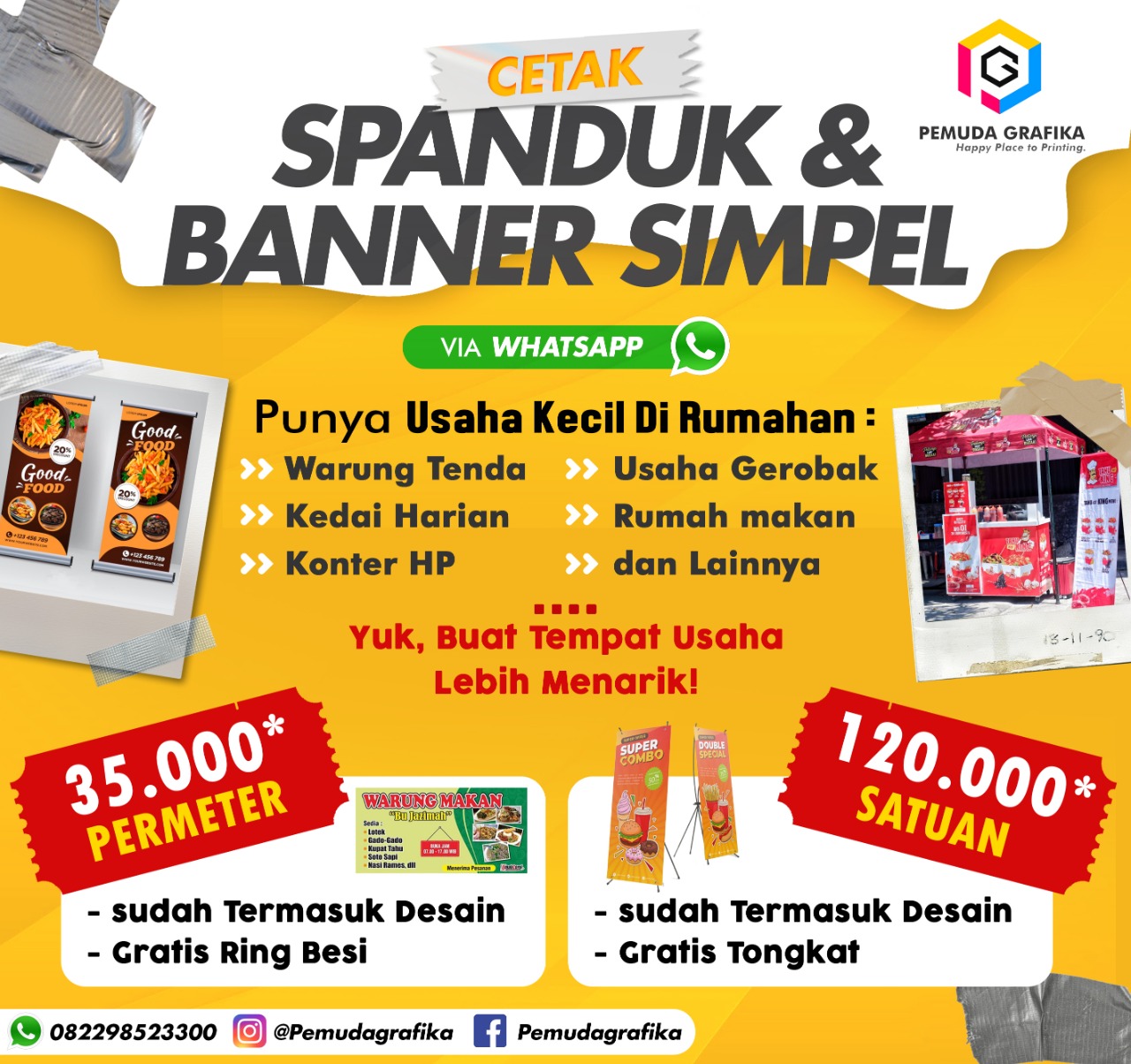 Katalog Spanduk dan Banner